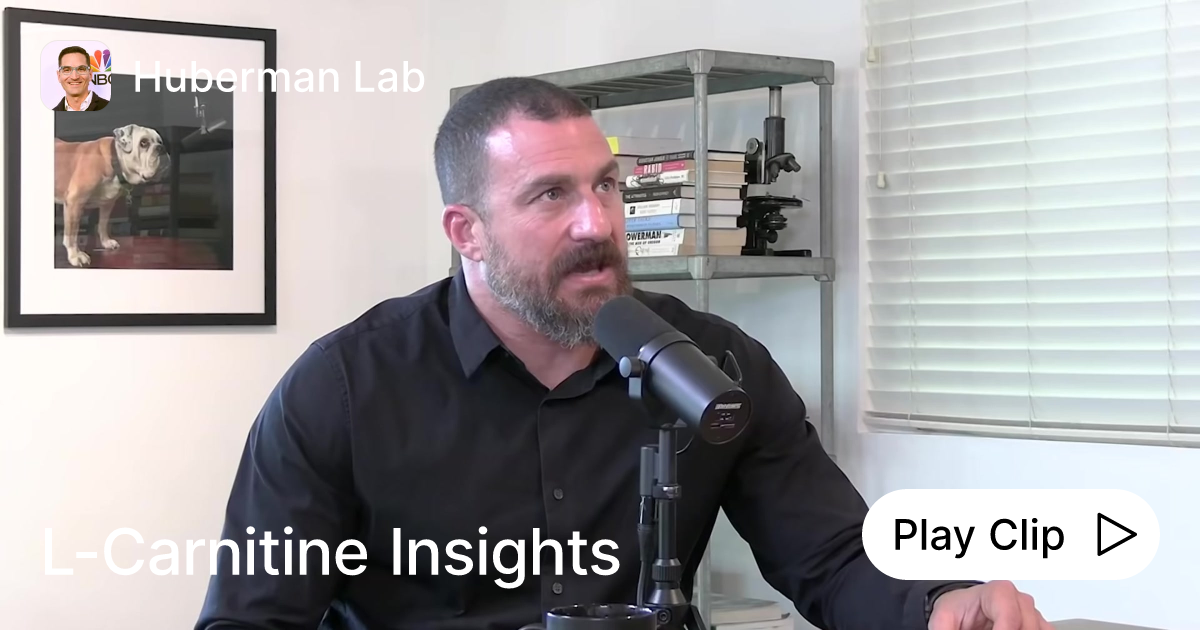 L-Carnitine Insights