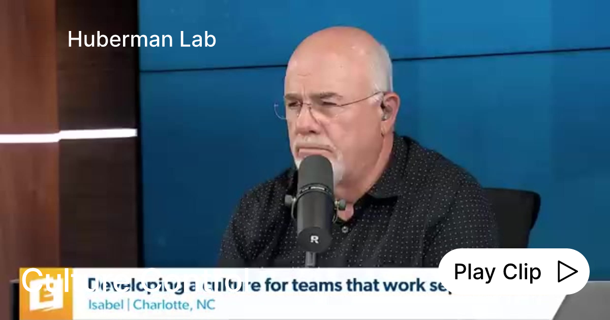 Culture Control Ask Huberman Lab