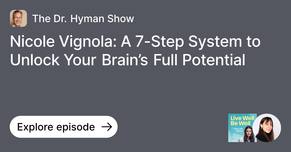 Nicole Vignola A 7 Step System To Unlock Your Brains Full Potential