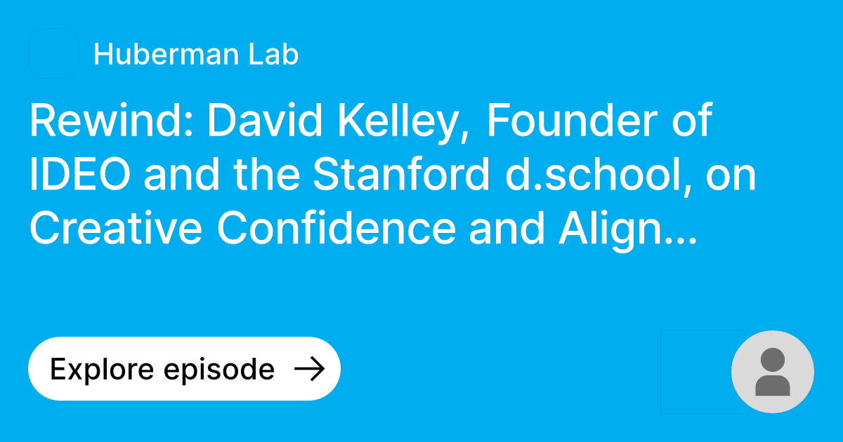 Episode: Rewind: David Kelley, Founder of IDEO and the Stanford d ...