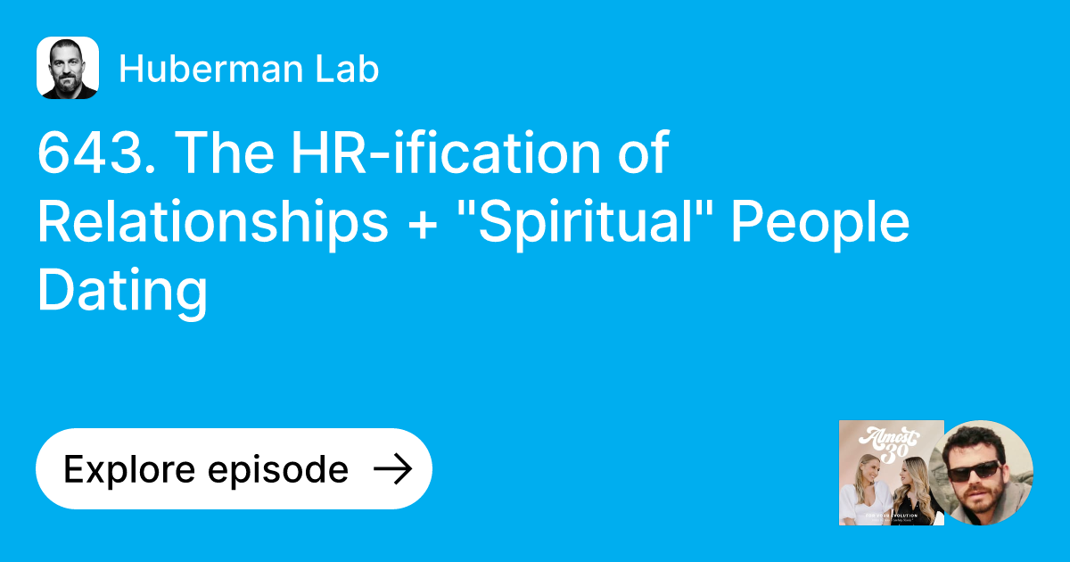 Episode: 643. The HR-ification of Relationships +
