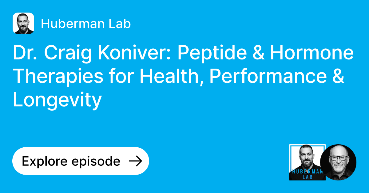layne norton bpc 157 Episode: Dr. Craig Koniver: Peptide & Hormone Therapies for Health,  Performance & Longevity