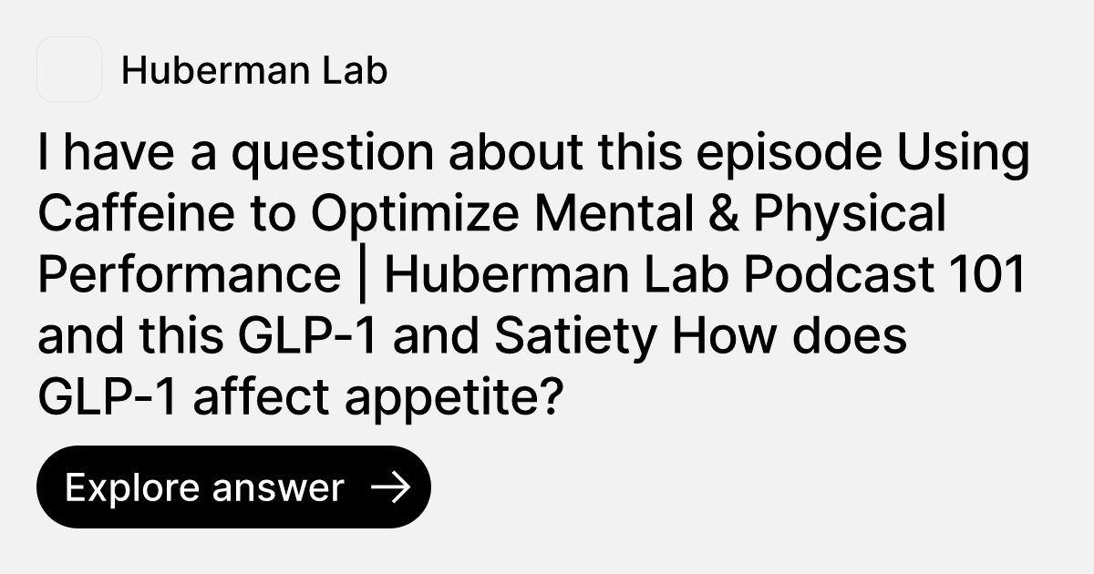 Curated visual reference: Gallery Detail: I Have A Question About This Episode Using Caffeine To